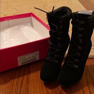 Black booties